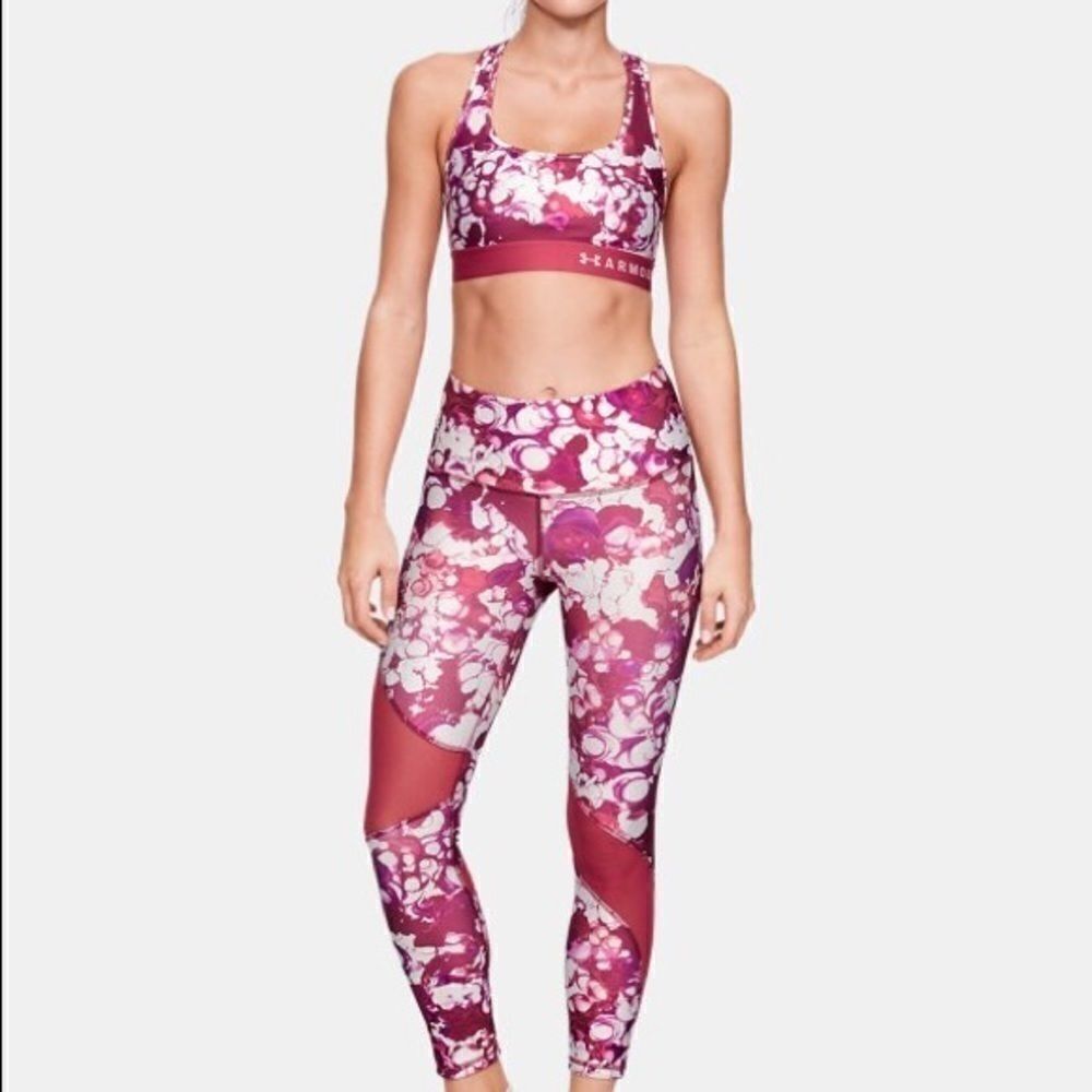 Euc Unique Under Armour Compressionworkout Set Si… - image 1